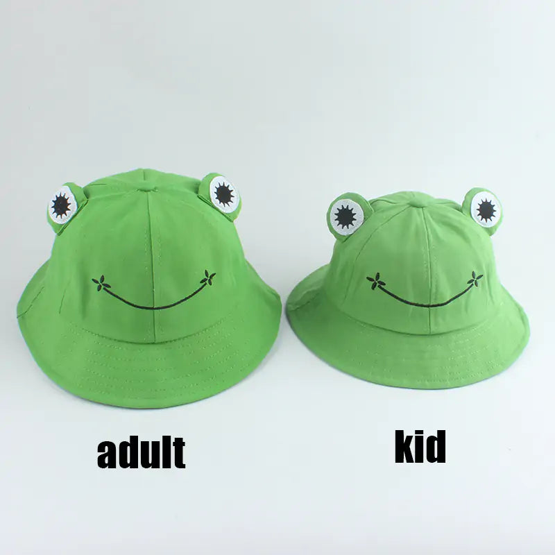 Ribbit - Hop into Fun Style with Our Frog Bucket Hat