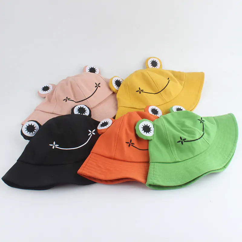 Ribbit - Hop into Fun Style with Our Frog Bucket Hat