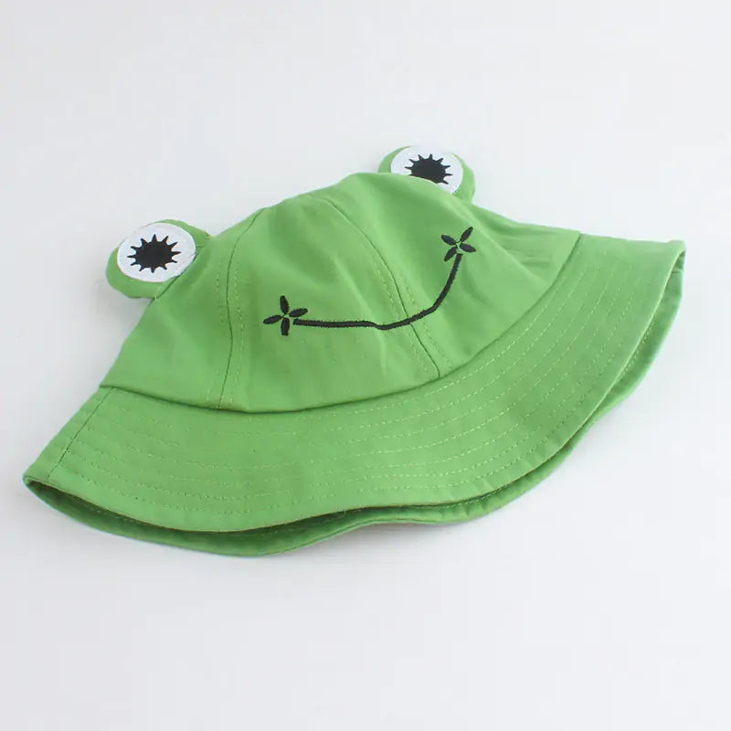 Ribbit - Hop into Fun Style with Our Frog Bucket Hat