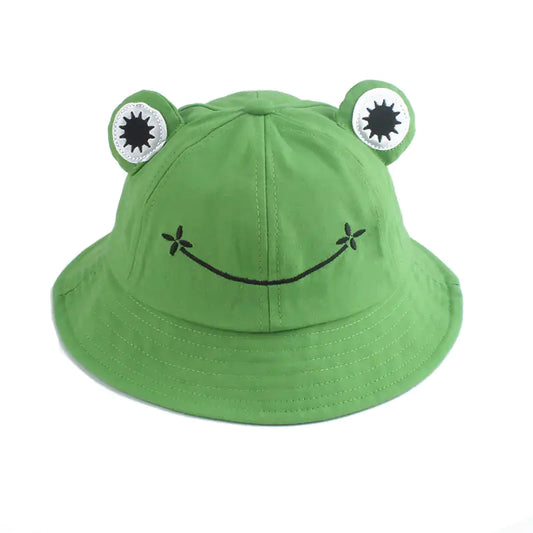 Ribbit - Hop into Fun Style with Our Frog Bucket Hat