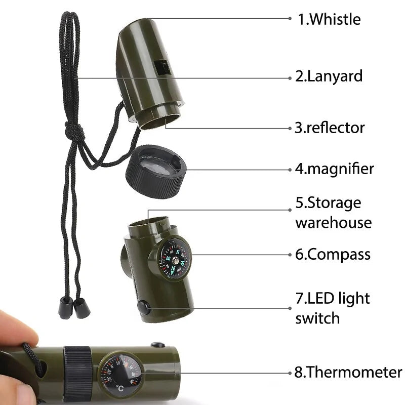 Multi-Functional Emergency Whistle