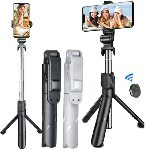 Selfie Tripod With Integrated Light