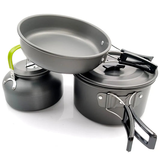 Chow Time! Camping Cookware Set